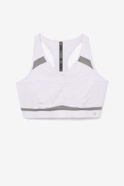 Lavender Blue Women's Fila Uplift Racerback Sports Bra Sports Tops | Fila651GX