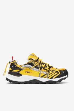 Lemon / Black / White Men's Fila Expeditioner Sneakers | Fila285NU