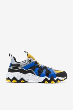 Lemon / Blue Men's Fila Excursion Sneakers | Fila508RV