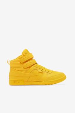 Lemon / Lemon / Lemon Women's Fila F-14 Sneakers | Fila973RN