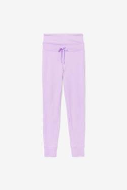 Light Purple Women's Fila Jordyn Thermal Jogger Pants | Fila196PH