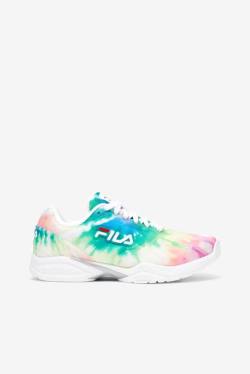 Multicolor / White Women's Fila Volley Zone Sneakers | Fila478YS