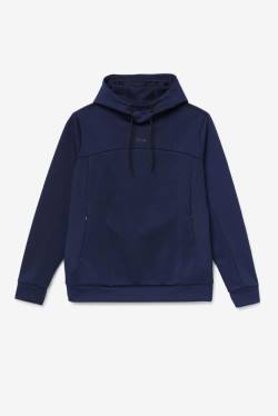 Navy / Black Men's Fila Aadheen Hoodie | Fila623WN