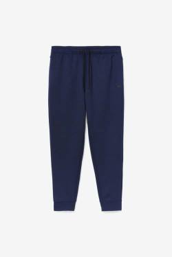 Navy / Black Men's Fila Himmat Jogger Pants | Fila039FN