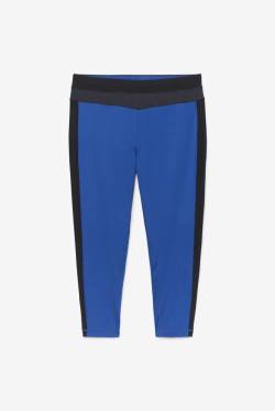 Navy / Black Women's Fila Forza Texture High Waist Leggings | Fila028WR