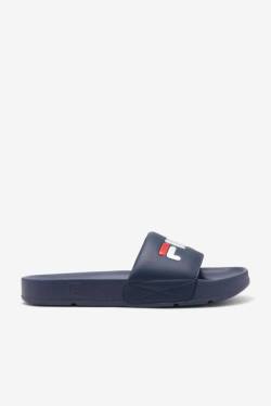 Navy / Red / White Men's Fila Drifter Slides | Fila298OV