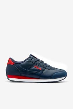 Navy / Red / White Men's Fila Province Sneakers | Fila627FI