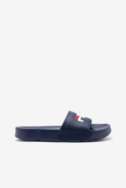 Navy / Red / White Women's Fila Drifter Slides | Fila263XK