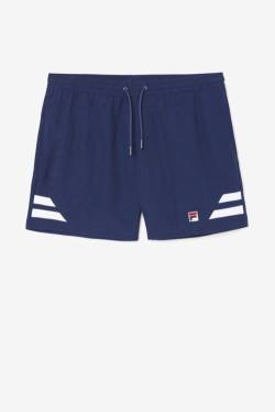 Navy / White Men's Fila Vantage Swim Shorts | Fila432CL