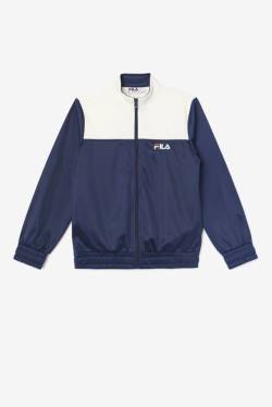 Navy Women's Fila Mckenna Track Jackets | Fila590UK