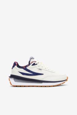 Navy Women's Fila Renno Collegiate Sneakers | Fila139CJ