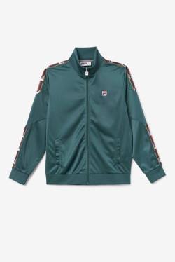 Olive Men's Fila Carson Track Jackets | Fila046OL