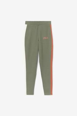 Olive Women's Fila Mercy Leggings | Fila647SO