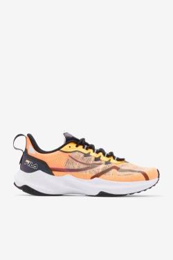 Orange / Black / White Men's Fila Tactik 3 Impulse Sneakers | Fila149CS