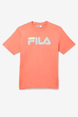 Orange Men's Fila Eagle Tee T Shirts | Fila581QO