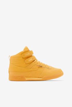 Orange / Orange / Black Women's Fila F-14 Sneakers | Fila483AZ