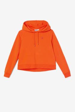 Orange Women's Fila Valeria Hoodie | Fila205VZ