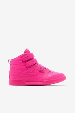 Pink / Black Women's Fila F-14 Sneakers | Fila719RH