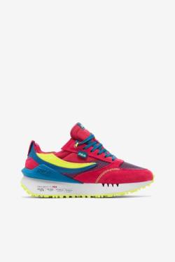 Pink / Blue / Yellow Women's Fila Renno N-generation Sneakers | Fila920PE