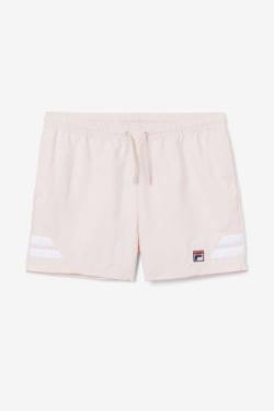 Pink / White Men's Fila Vantage Swim Shorts | Fila675EF