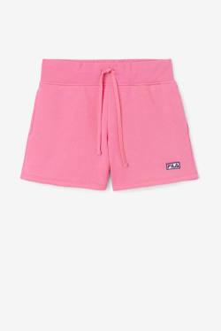 Pink Women's Fila Diara High Rise Shorts | Fila378QD