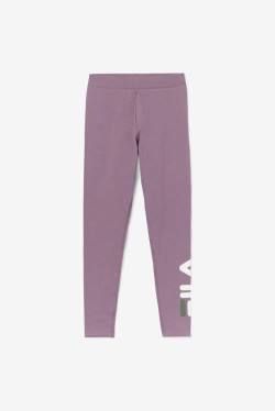 Purple Women's Fila Elora Leggings | Fila482QE