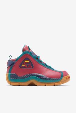 Red / Green Men's Fila Grant Hill 2 Sneakers | Fila510GK