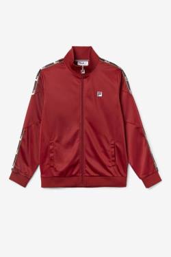 Red Men's Fila Carson Track Jackets | Fila735PV