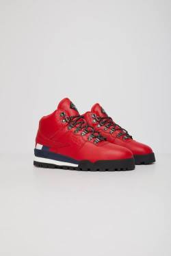 Red / Navy / White Men's Fila Fitness Hiker Mid Sneakers | Fila435IY