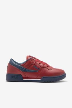 Red / Navy / White Men's Fila Original Fitness Sneakers | Fila421YC