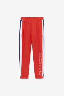 Red / Navy / White Men's Fila X The Museum Track Pants | Fila372DI