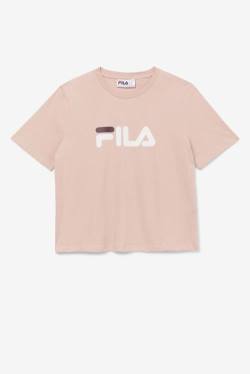 Rose / Deep Women's Fila Miss Eagle Tee T Shirts | Fila184KH