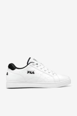 White / Black Men's Fila West Naples Sneakers | Fila128UO