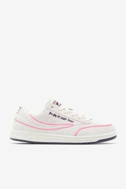 White / Black / Pink Men's Fila Tennis 88 Premium X Msgm Tennis Shoes | Fila107IA