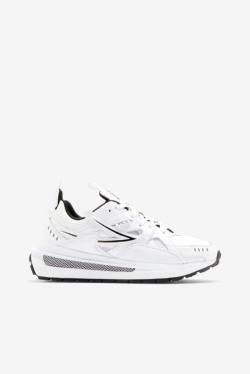 White / Black Women's Fila Sandenal Sneakers | Fila069OC