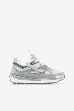 White / Grey Women's Fila Sandenal Sneakers | Fila930QT