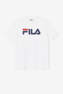 White Men's Fila Eagle Tee T Shirts | Fila136AH