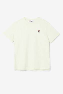 White Men's Fila Guillo Tee T Shirts | Fila645EW