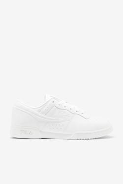 White Men's Fila Original Fitness Sneakers | Fila956QT