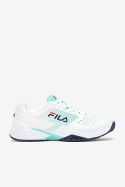 White / Navy Men's Fila Axilus 2 Energized Tennis Shoes | Fila980SY