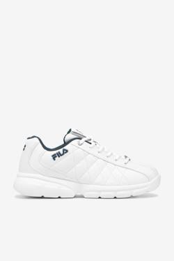 White / Navy Men's Fila Fulcrum 3 Sneakers | Fila951MP