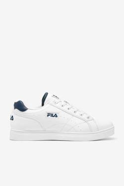 White / Navy Men's Fila West Naples Sneakers | Fila152HV