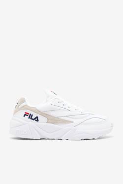 White / Navy / Red Men's Fila V94m Sneakers | Fila754HY