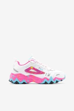 White / Pink Women's Fila Oakmont TR Sneakers | Fila726XB