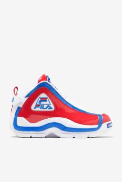 White / Red / Blue Men's Fila Grant Hill 2 Sneakers | Fila951SD