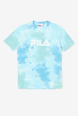 White Women's Fila Alivia Tie Dye Tee T Shirts | Fila140XO