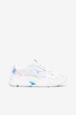 White Women's Fila Archive Rjv Iridescent Sneakers | Fila409UV