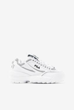 White Women's Fila Disruptor 2 Exp Sneakers | Fila630YA