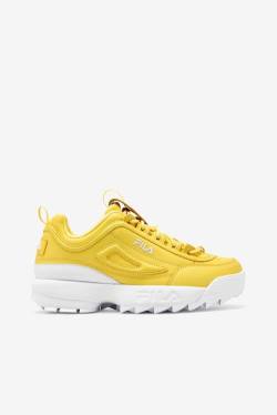 White Women's Fila Disruptor 2 Premium Sneakers | Fila431MH