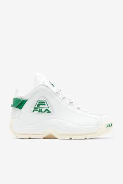 White Women's Fila Grant Hill 2 Woven Sneakers | Fila609DI